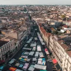 Brocantes depuis la flèche Saint-Michel