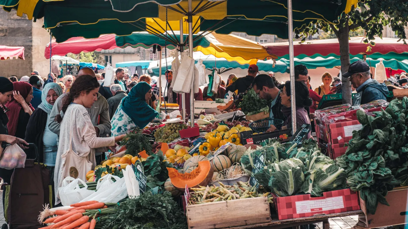 Marché de Saint-Michel à Bordeaux