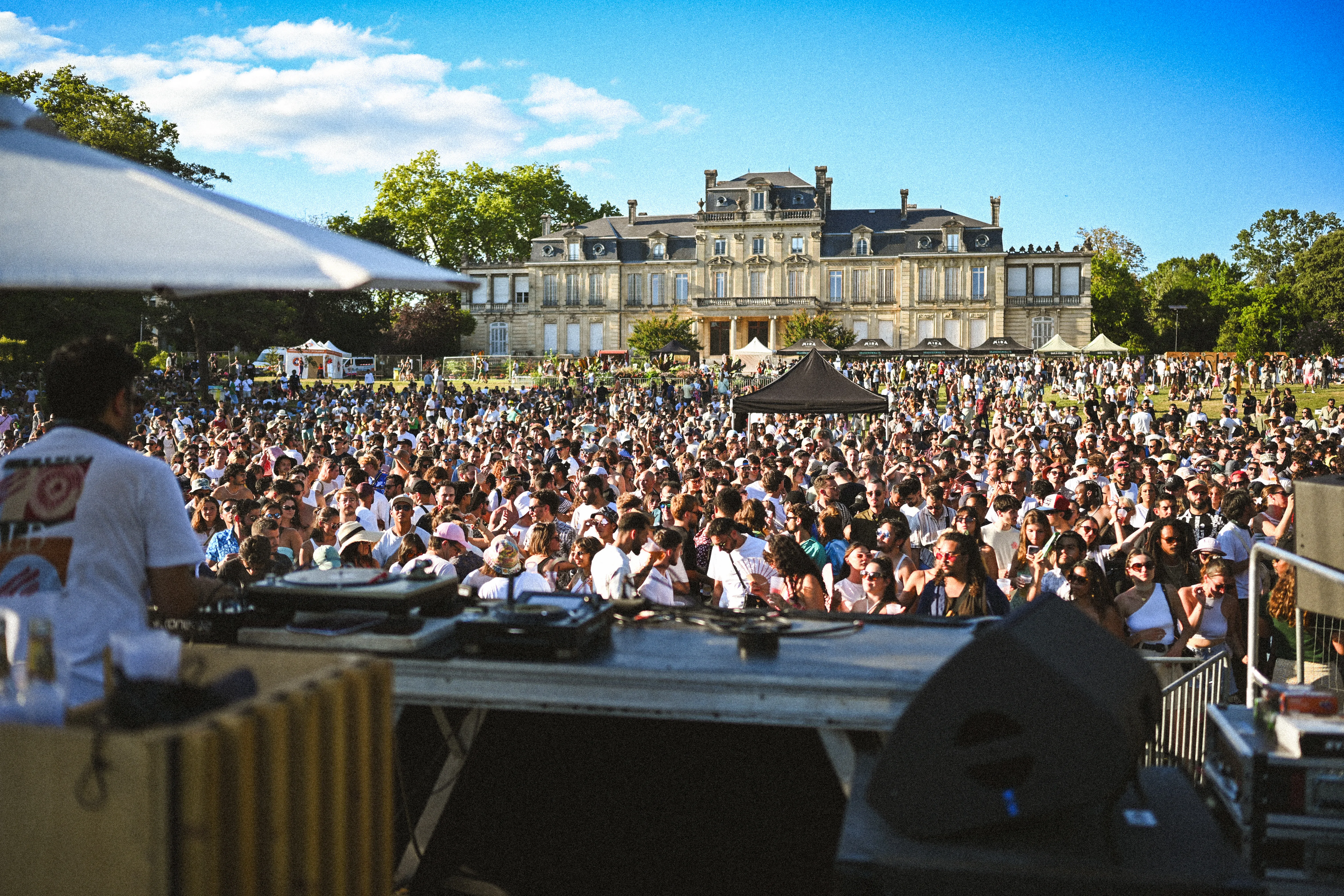 Al aire libre de Burdeos