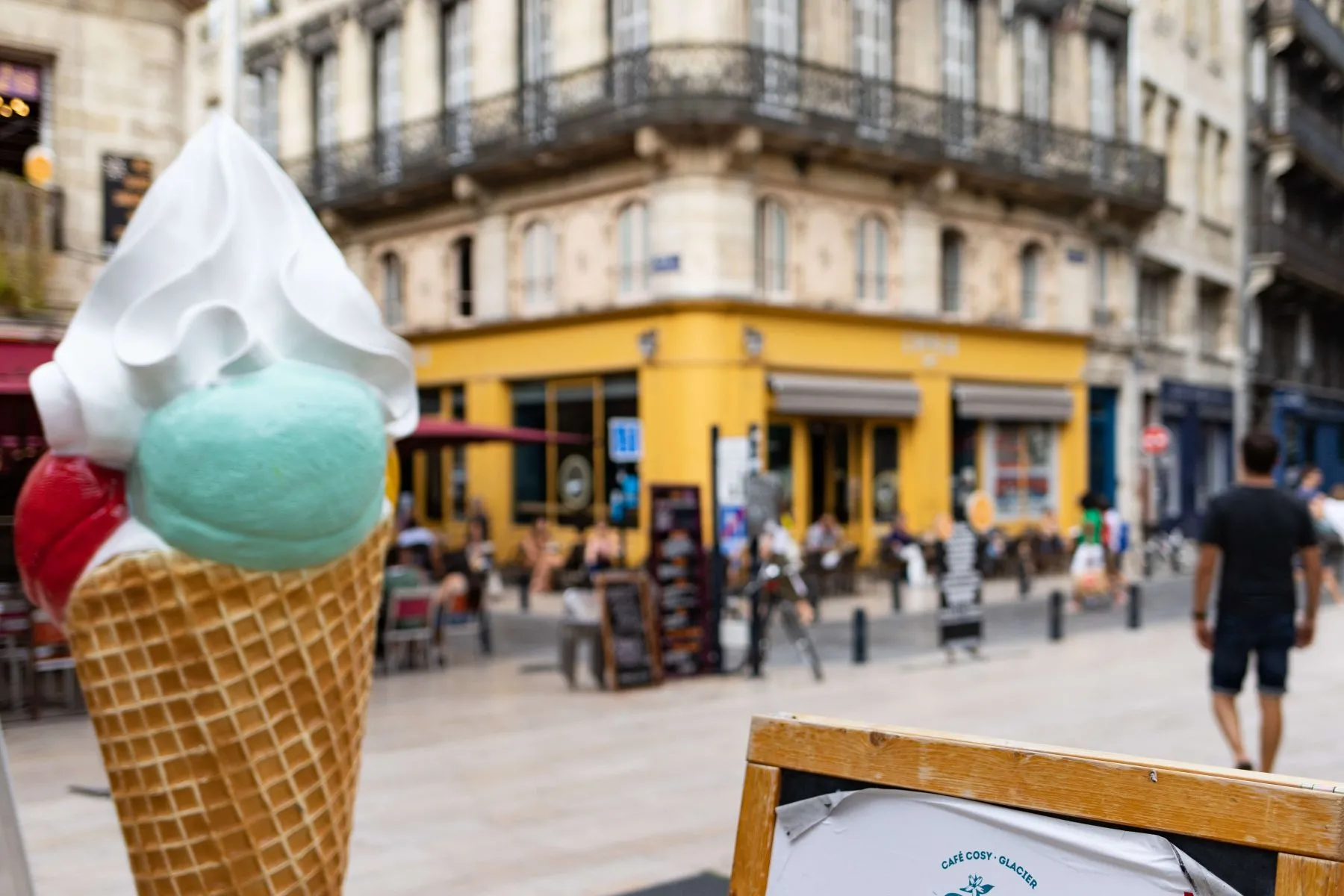 Une bonne glace à Bordeaux